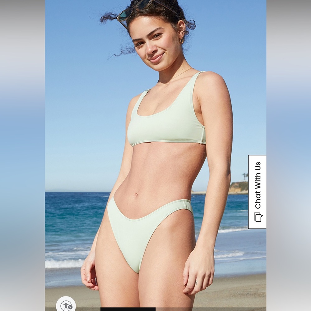 Pacsun Green Taylor Bikini